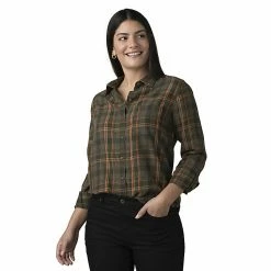 Prana Women's Alfie Flannel Shirt -Hot Sale Prana Shop 10531401x1039675 zm