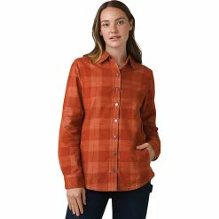 Prana Women's Porter Park Flannel Shirt -Hot Sale Prana Shop 10531552x1113680 vAlt1