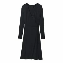 Prana Women's Foundation LS Wrap Dress -Hot Sale Prana Shop 10576631x1012905 vAlt3