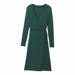 Prana Women's Foundation LS Wrap Dress