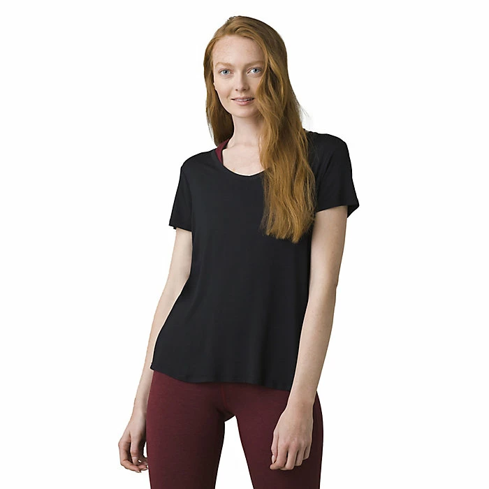 Prana Women's Foundation SS V Neck Top 6 Prana Women's Foundation SS V Neck Top - Image 4