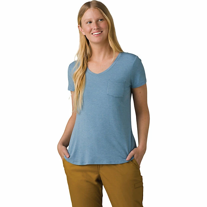 Prana Women's Foundation SS V Neck Top 9 Prana Women's Foundation SS V Neck Top - Image 7